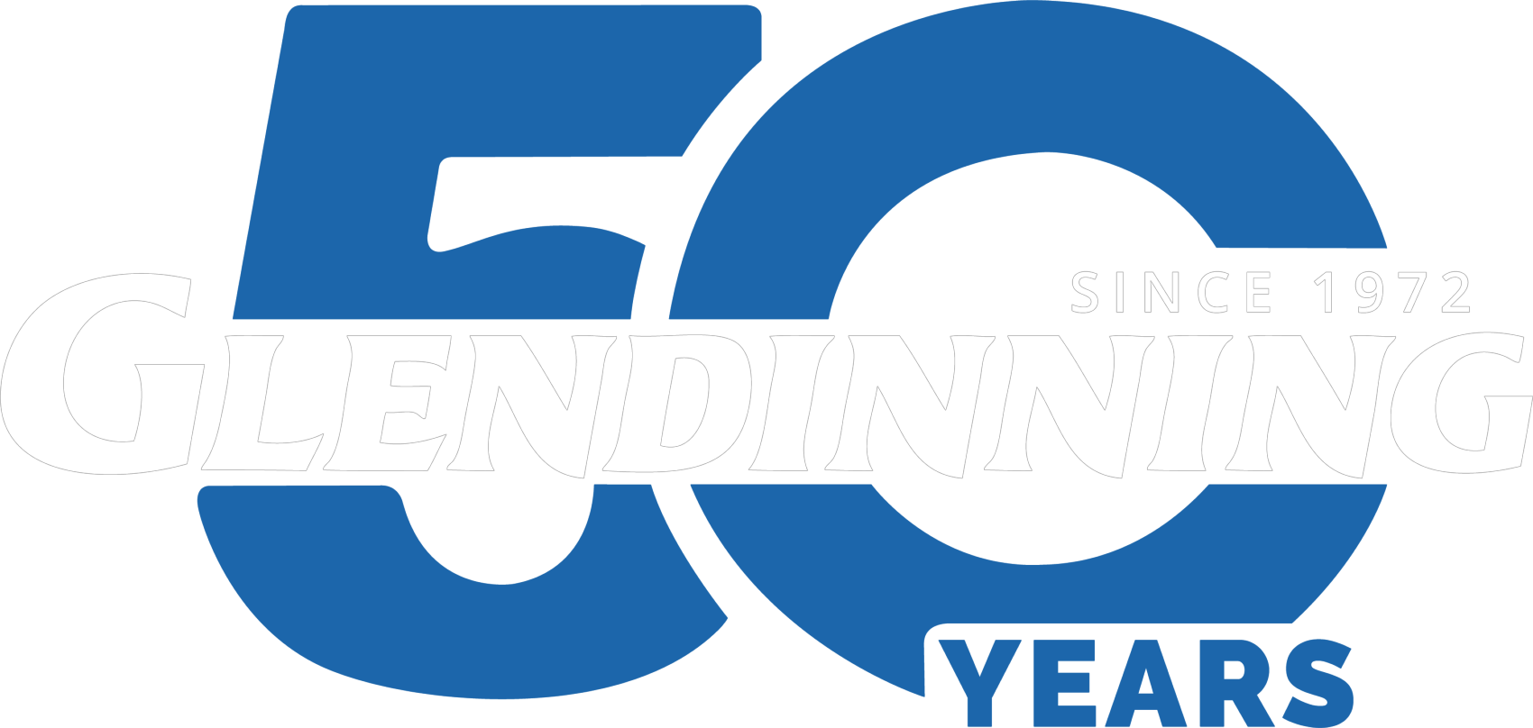 Glendinning 50th Anniversary Logo
