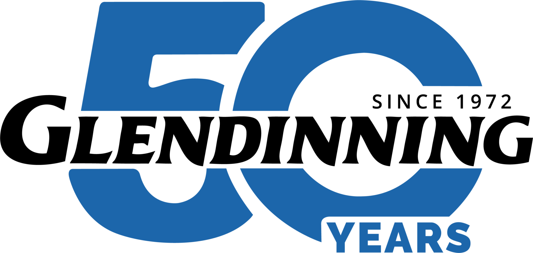 Glendinning 50th Anniversary Logo